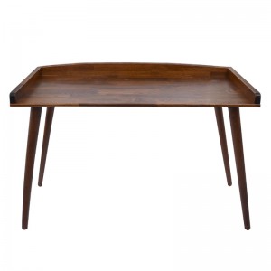 Γραφείο εργασίας Brady φυσικό ξύλο πεύκου καρυδί 119x59x75εκ