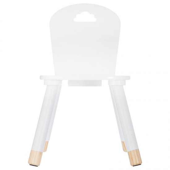 Παιδική καρέκλα Playful λευκό 32x31.5x50εκ