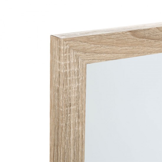 Καθρέπτης δαπέδου Stand φυσικό 35.5x2.5x155.5εκ