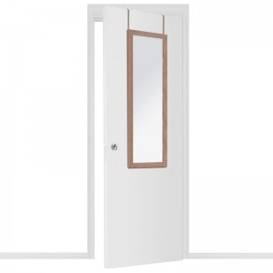 Καθρέπτης πόρτας PWD-0113 MDF-αλουμίνιο φυσικό 35x2x109εκ