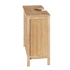 Πάγκος-ντουλάπι μπάνιου Sicela χρώμα φυσικό 60.5x28x59εκ