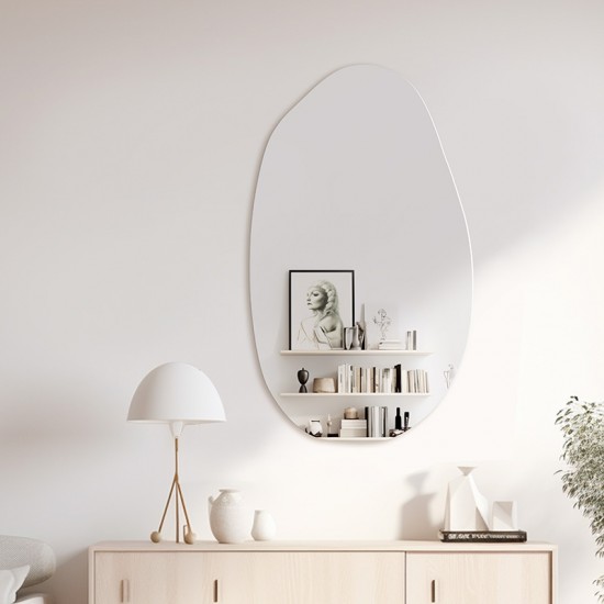 Καθρέπτης Frameless 2 μαύρο 50x1.2x85εκ