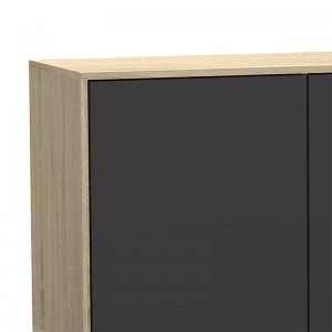 Μπουφές Billie sonoma-ανθρακί 149x40x77εκ