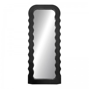 Καθρέπτης Maraya μαύρο PP 46x3.2x110εκ