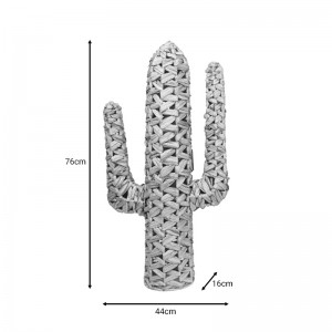 Διακοσμητικό Wanzo ψάθινο φυσικό 76x16x44εκ