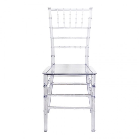 Καρέκλα Tiffany διάφανο pc 38.5x46x88εκ