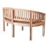 Παγκάκι τριθέσιο Coren φυσικό teak ξύλο 150x61x87εκ Παγκάκι τριθέσιο Coren φυσικό teak ξύλο 150x61x87εκ