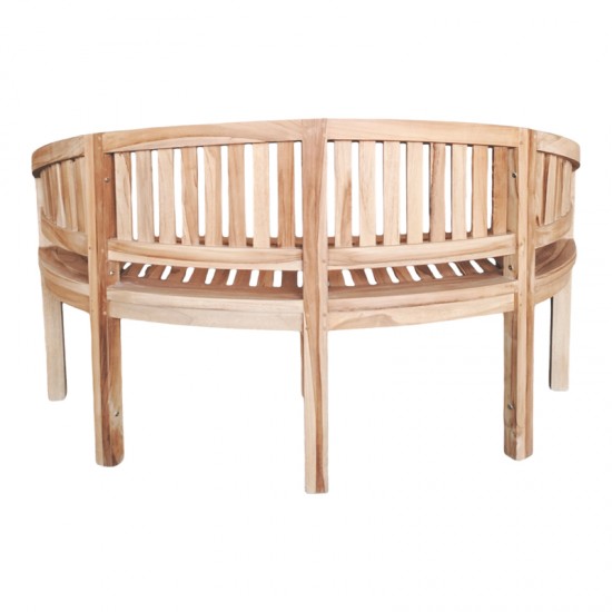 Παγκάκι τριθέσιο Coren φυσικό teak ξύλο 150x61x87εκ Παγκάκι τριθέσιο Coren φυσικό teak ξύλο 150x61x87εκ