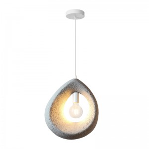 Φωτιστικό οροφής Ferclyn E27 ps σε ανοιχτό γκρι 32x24x35εκ