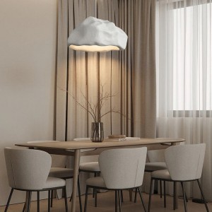 Φωτιστικό οροφής Gkery E27 ps λευκό Φ52x30εκ