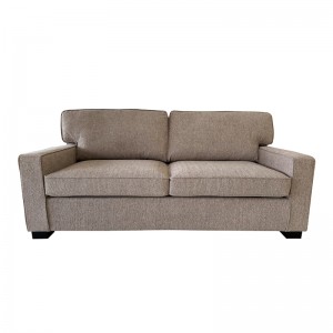 Καναπές-κρεβάτι διθέσιος Polaris ύφασμα σε μπεζ απόχρωση181x91x83εκ