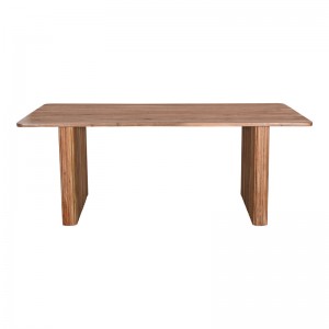 Τραπέζι Casi μασίφ ξύλο ακακίας σε φυσική απόχρωση 200x100x76εκ