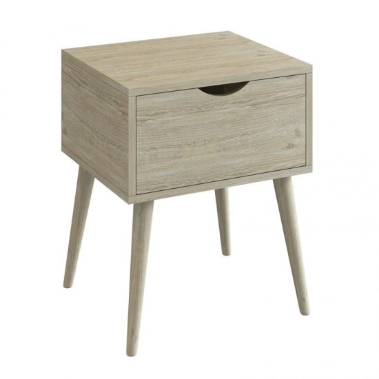 ALIDA Κομοδίνο Απόχρωση Sonoma 40x36x50cm