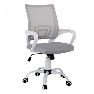 BF2101-S ΠΟΛΥΘΡΟΝΑ ΑΣΠΡΗ, ΓΚΡΙ MESH