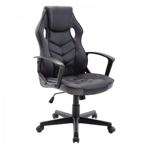 BF7700 BUCKET ΠΟΛΥΘΡΟΝΑ ΔΙΕΥΘΥΝΤΗ MESH & PU ΜΑΥΡΟ/ΓΚΡΙ 