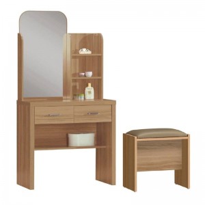 CALIBER Set Τουαλέτα + Σκαμπό Απόχρωση Sonoma Oak 80x39x155