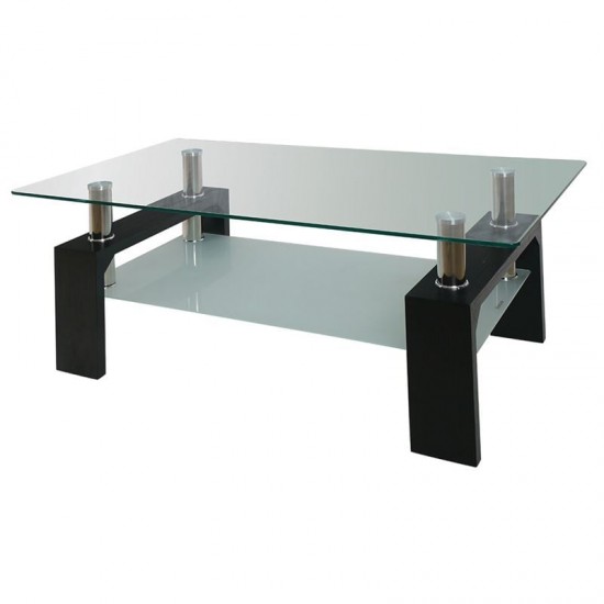 CAMERON ΤΡΑΠΕΖΑΚΙ ΣΑΛΟΝΙΟΥ ΜΑΥΡΟ  110x60cm