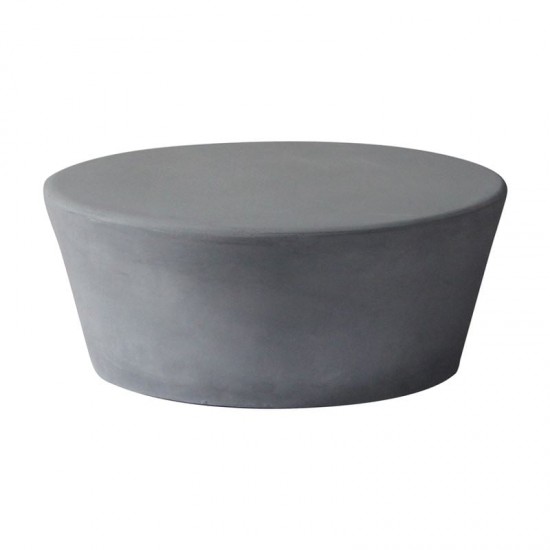 CONCRETE ΤΡΑΠΕΖΙ ΣΑΛΟΝΙΟΥ CEMENT GREY D.75cm
