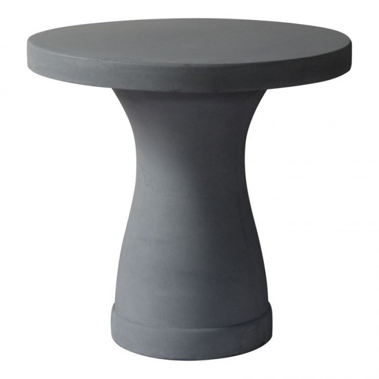 CONCRETE ΤΡΑΠΕΖΙ CEMENT GREY  D.80cm