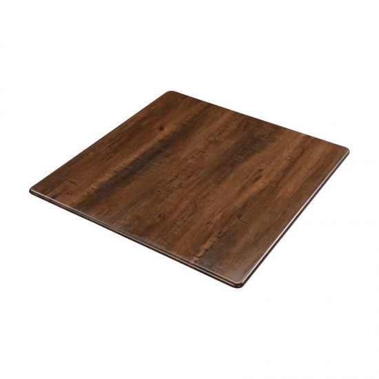Contract Sliq Normal Επιφάνεια Τραπεζιού τ.Werzalit, Απόχρωση Walnut 70x120cm