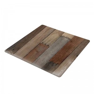 Contract Sliq Supreme, Επιφάνεια Τραπεζιού,70x70cm Απόχρωση Apple Crates