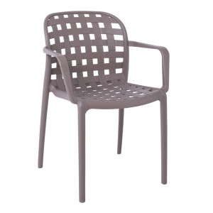 DENON ΠΟΛΥΘΡΟΝΑ PP MOCHA 58x57x82cm