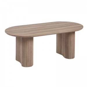 DIAZ Τραπεζάκι Σαλονιού-Καθιστικού, ΜDF Απόχρωση Sonoma 120x60x45cm