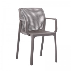 DORIAN Πολυθρόνα Κήπου Βεράντας PP-UV Sand Beige 54x55x83cm