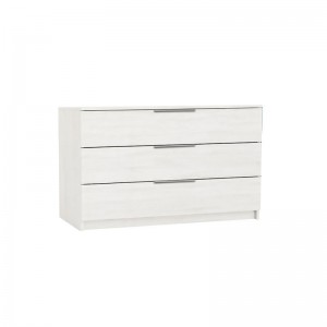 DRAWER ΣΥΡΤΑΡΙΕΡΑ ΜΕ 3 ΣΥΡΤΑΡΙΑ ΑΣΠΡΗ 80x40x64cm