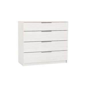 DRAWER ΣΥΡΤΑΡΙΕΡΑ ΜΕ  4 ΣΥΡΤΑΡΙΑ ΑΣΠΡΗ 80x40x83cm
