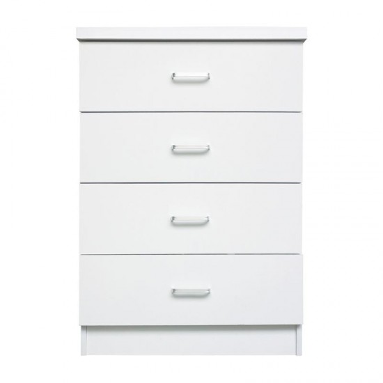 DRAWER ΣΥΡΤΑΡΙΕΡΑ ΜΕ  4 ΣΥΡΤΑΡΙΑ ΑΣΠΡΗ 60x40x80cm