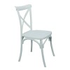DESTINY Καρέκλα Πολυπροπυλένιο (PP), Απόχρωση Άσπρο, Στοιβαζόμενη 47,5x51x90cm