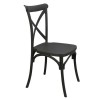 DESTINY Καρέκλα Πολυπροπυλένιο (PP), Απόχρωση Ανθρακί, Στοιβαζόμενη 47,5x51x90cm