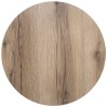 HPL Επιφάνεια Τραπεζιού Απόχρωση Natural Wood Φ70cm/12mm