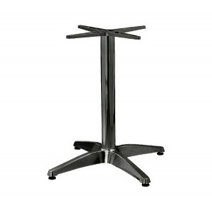 FACTORY Βάση Τραπεζιού Αλουμίνιο Απόχρωση Ανθρακί 66x66xH69cm