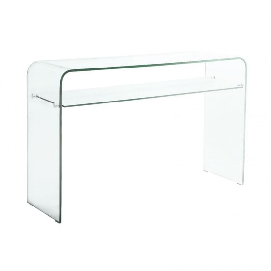 GLASSER Κονσόλα - Ράφι Διάφανο Γυαλί 12mm 110x35x75cm
