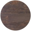 HPL Επιφάνεια Τραπεζιού Απόχρωση Walnut Vintage 60x60cm/12mm