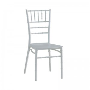 ILONA PP Καρέκλα Εστίασης - Catering Στοιβαζόμενη PP Άσπρο 40x46x88cm