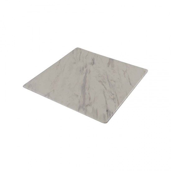 Contract Sliq Normal Επιφάνεια Τραπεζιού τ.Werzalit, Απόχρωση Marble 60x60cm