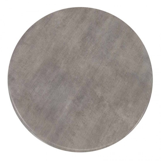 Contract Sliq Normal Επιφάνεια Τραπεζιού τ.Werzalit, Απόχρωση Cement Φ60cm