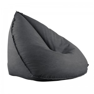 LAGOS ΜΑΧ Πουφ 100% Αδιάβροχο, Ύφασμα Ανθρακί, Αποσπώμενο Κάλυμμα 120x100x96cm