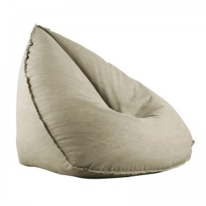 LAGOS ΜΑΧ Πουφ 100% Αδιάβροχο, Ύφασμα Sand, Αποσπώμενο Κάλυμμα 120x100x96cm