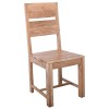 LIZARD MAX Καρέκλα Τραπεζαρίας Ξύλο Ακακία Φυσικό 45x51x100cm