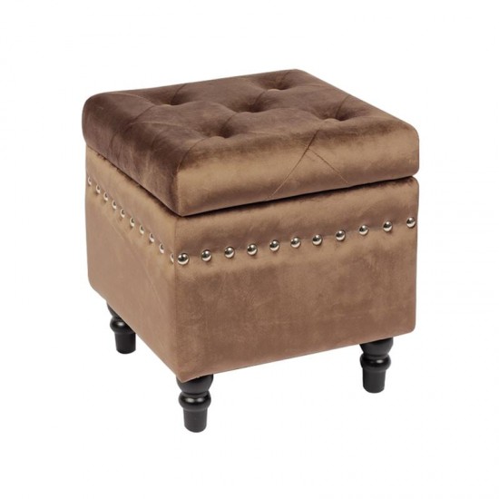 LOKO ΑΠΟΘΗΚΕΥΙΚΟ ΣΚΑΜΠΟ ΒΟΗΘΗΤΙΚΟ ΜΑΥΡΟ, ΥΦΑΣΜΑ ΚΑΦΕ VELURE