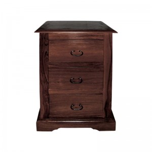 MANDORE Κομοδίνο Ξύλο Sheesham Καρυδί