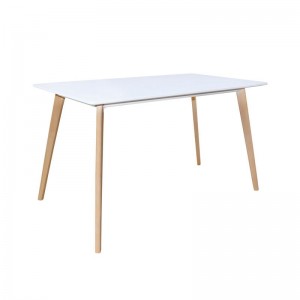 MARTIN ΤΡΑΠΕΖΙ ΑΣΠΡΟ 120x70cm 