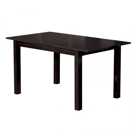 MILLER Τραπέζι Τραπεζαρίας - Κουζίνας Eπεκτεινόμενο Ξύλο Σκούρο Καρυδί 120x80x74cm