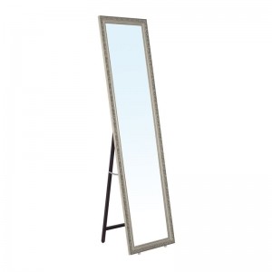 MIRROR Καθρέπτης Δαπέδου Τοίχου Ξύλινος Champagne 39x2,5x148cm