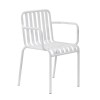 MODIAL Πολυθρόνα Μέταλλο Βαφή Άσπρο 60x51x82cm