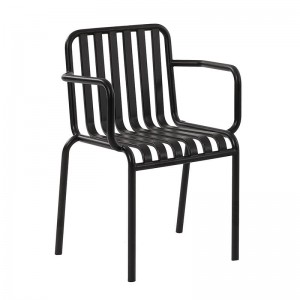 MODIAL Πολυθρόνα Μέταλλο Βαφή Μαύρο 58x42x80cm